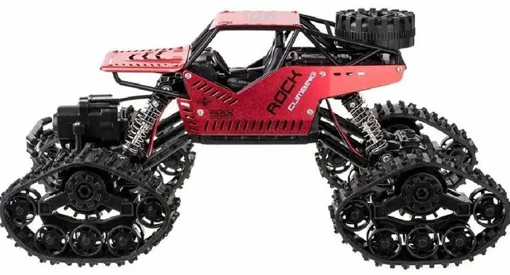 ÚJ HB 2 az 1 ben Rock Crawler 4WD RTR 1:18, 2.4g Hójáró Lánctalpas Off-Road Távirányítású Sziklamászó Terepjáró autó Cserélhető Gumikkal