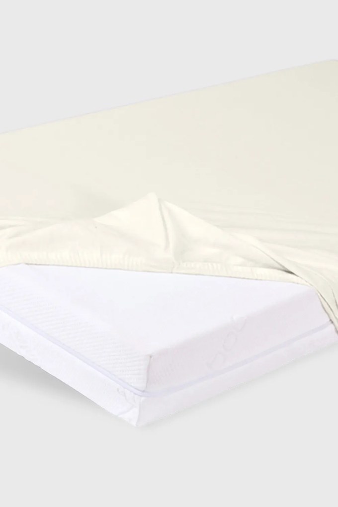 Bambus gumis lepedő gyerekágyba, ekrü