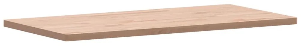 tömör bükkfa téglalap alakú asztallap 100x50x2,5 cm
