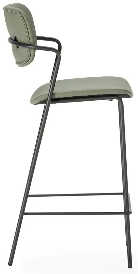 Khaki bárszék szett 2 db-os (ülésmagasság 68 cm) Maika – Marckeric