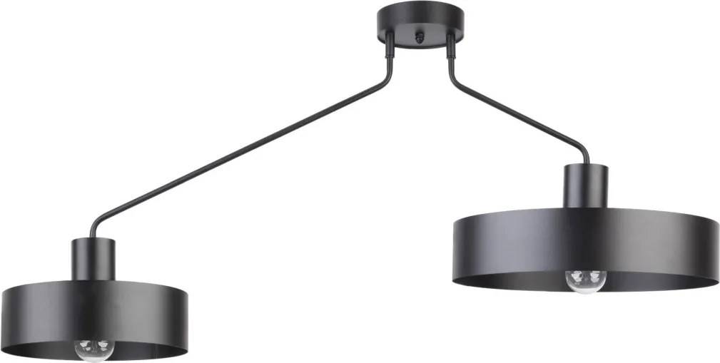 SIGMA LIGHTING 31531 JUMBO Vintage Mennyezeti Lámpák Fekete E27 IP20