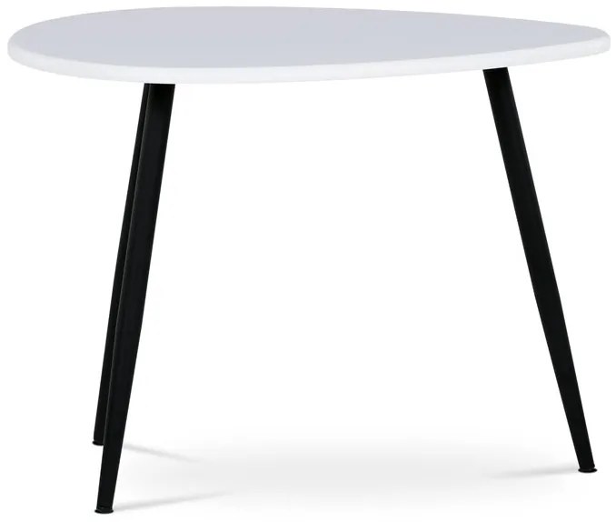 Lerakóasztal 60 × 40 × 45 cm, MDF, fehér AF-3011 WT