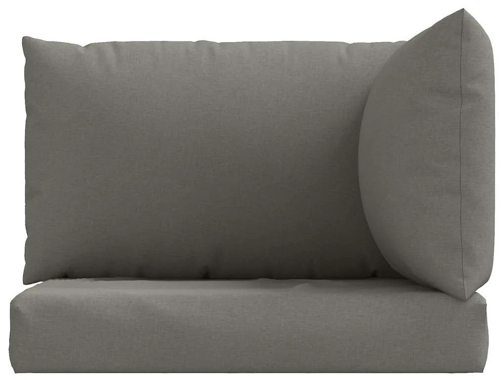 3 db melange sötétszürke szövet raklappárna