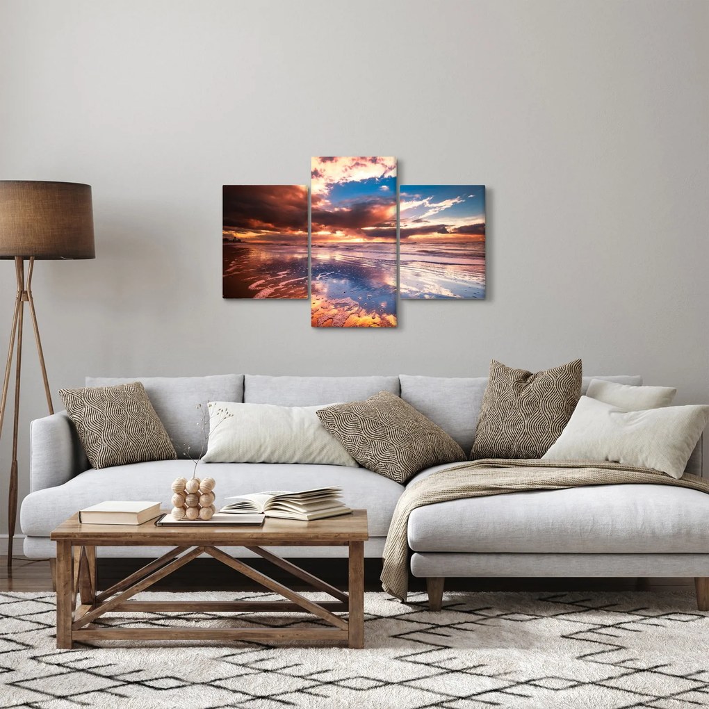 Kép - Esti strand (90x60 cm)