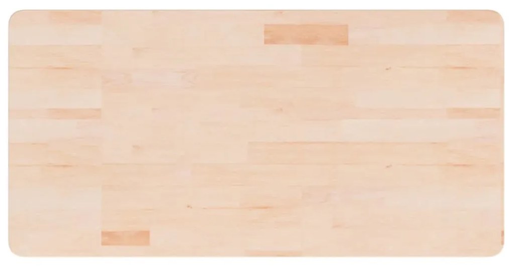 kezeletlen tömör fa fürdőszobai pult 100x50x1,5cm