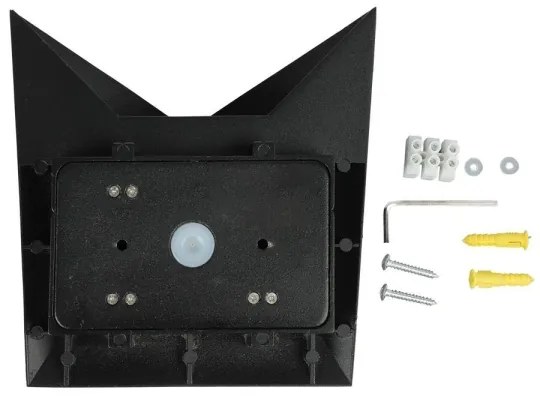 LED Kültéri fali lámpa LED/5W/230V 3000K IP65 fekete