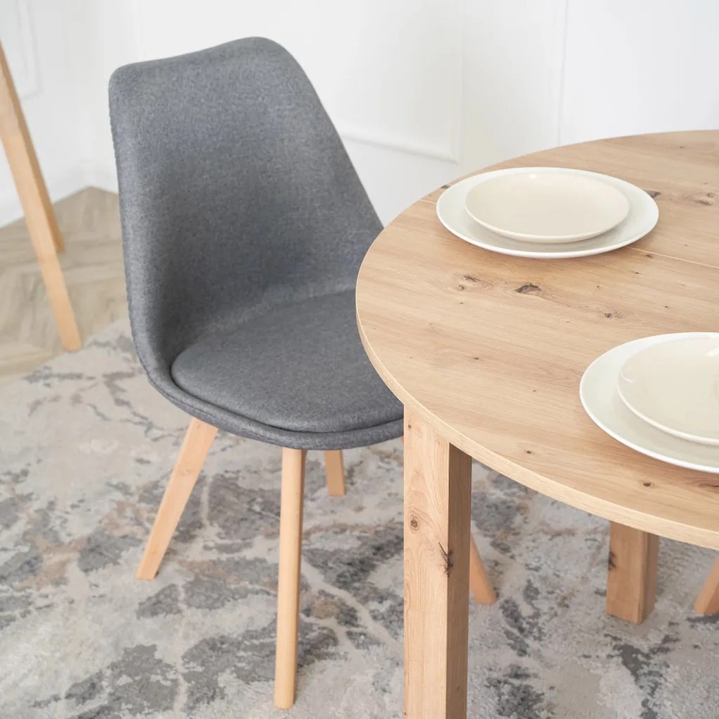 Krzesło NEVEL Szare