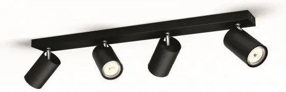 Philips 50594/30/PN - Spotlámpa MYLIVING KOSIPO 4xGU10/5,5W/230V