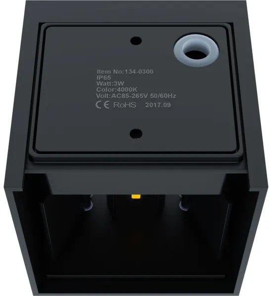 APLED - LED Kültéri fali lámpa CUBE 2xLED/3W/230V IP65