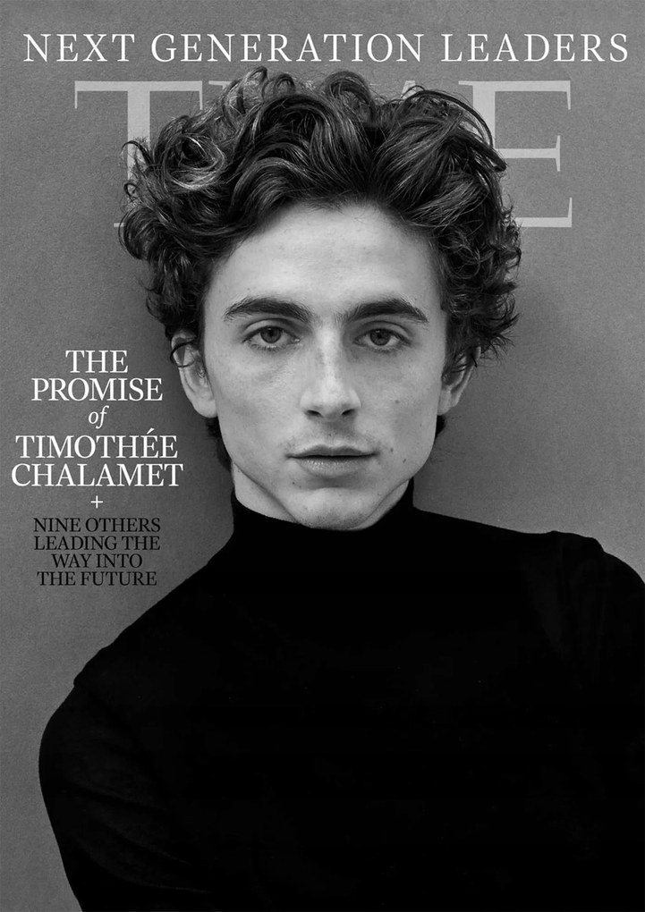 Time Timothée Chalamet poszter