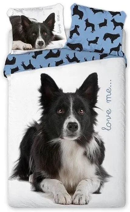 Ágyneműhuzat Border kolie 140/200, 70/90