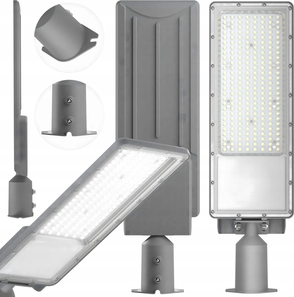 Kültéri Led utcai lámpa 150W Erős állítható parkoló pálya IP65