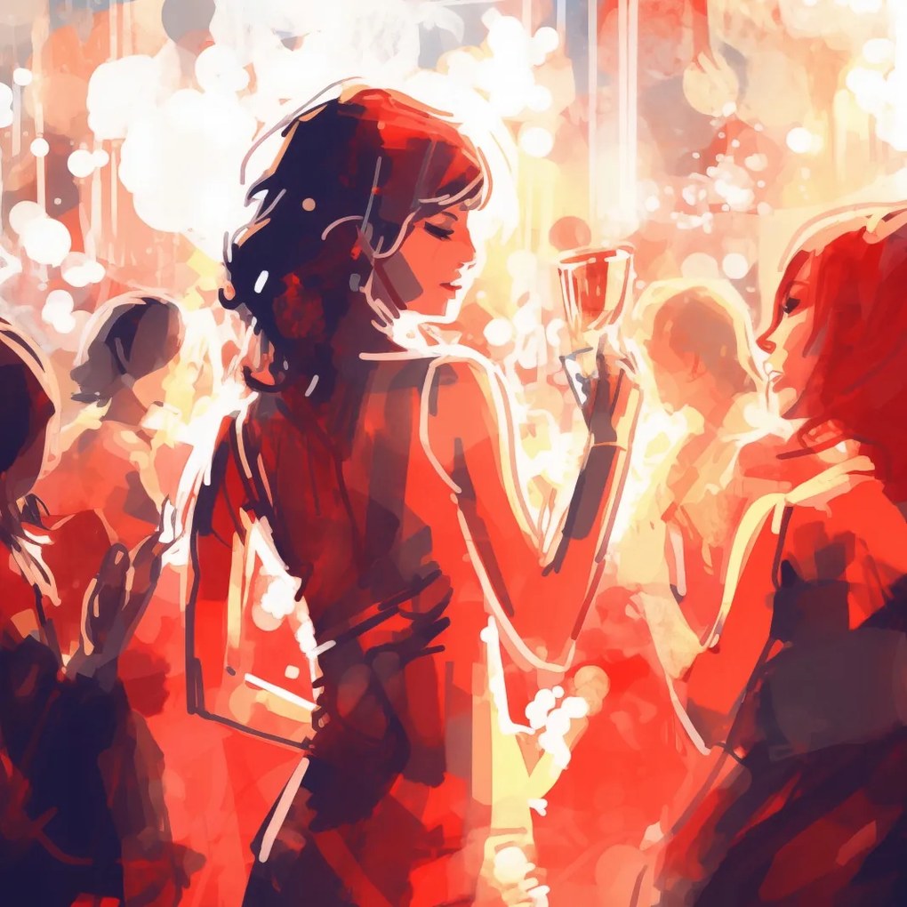 Poszter 100x100cm Kijárat az esti órákban