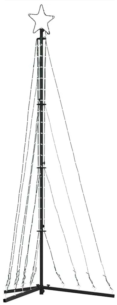 meleg fehér LED karácsonyfa 339 LED 187 cm