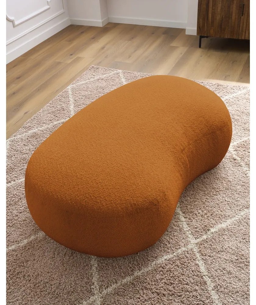 Mustársárga buklé szövet lábtartó Saint-Germain – Bobochic Paris