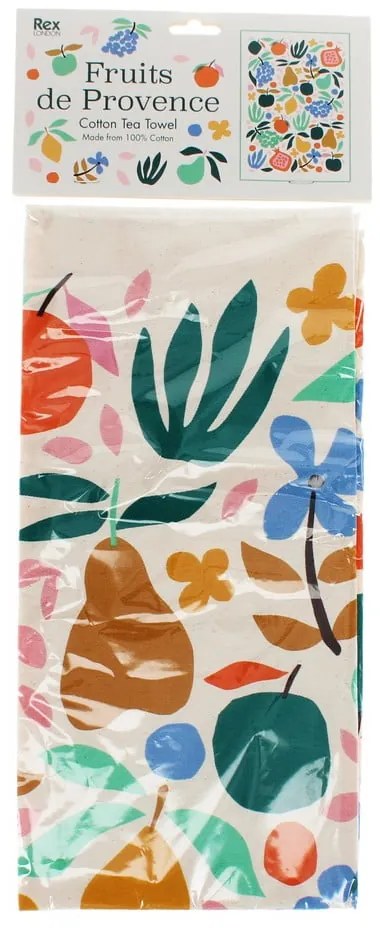 Pamut konyharuha 50x70 cm Fruits de Provence – Rex London