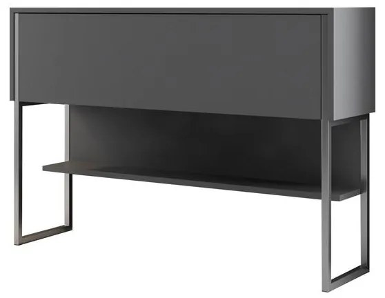 Komód Luxe - Silver, Anthracite