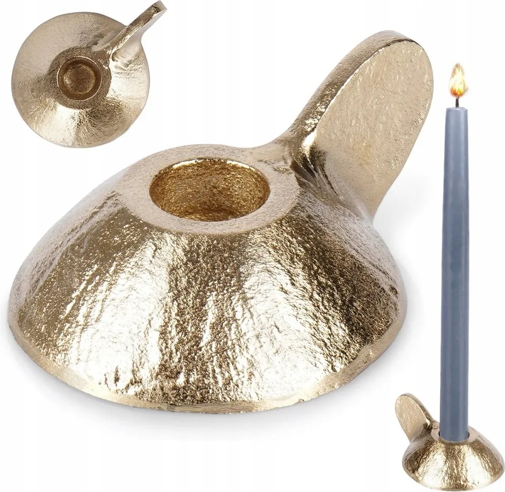 Gyertyatartó Fém Arany Állvány Asztali Gyertyatartó Állvány