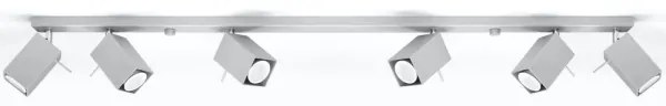 Sollux SL.0462 - MERIDA 6xGU10/40W/230V szürke spotlámpa
