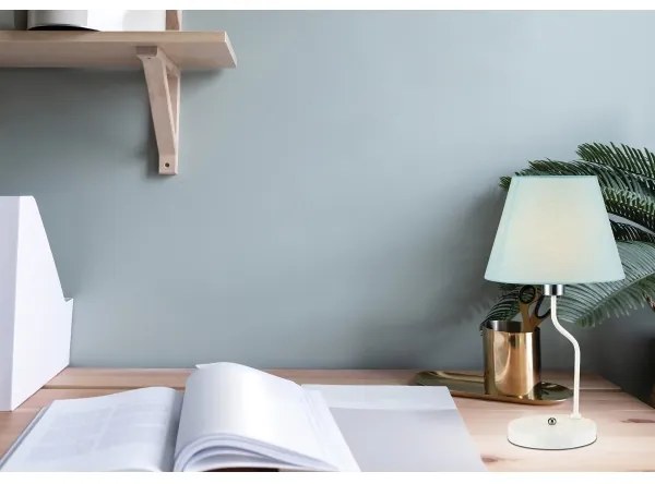 Asztali lámpa YORK 1xE14/60W/230V fehér/kék