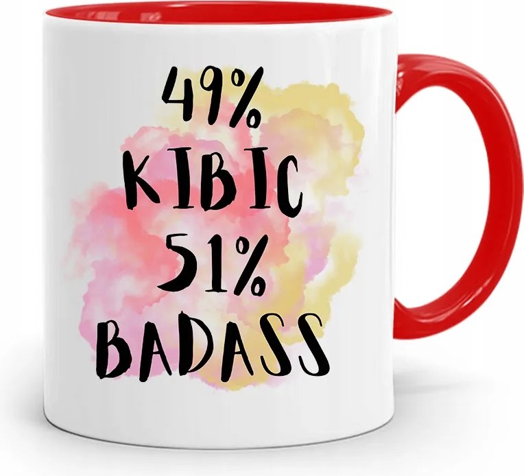 Szurkolóknak Szurkolói Bögre Piros Ajándék nyomott mintával