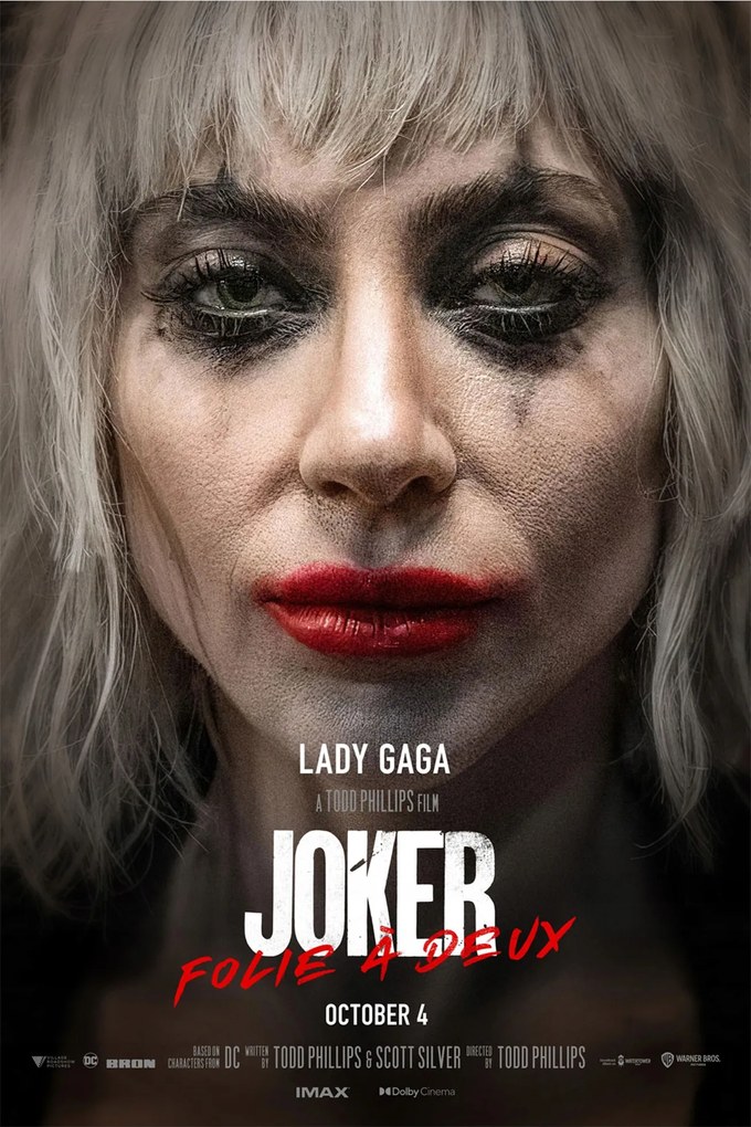 Poszter Joker à deux Lady Gaga Maxi Poster A1+