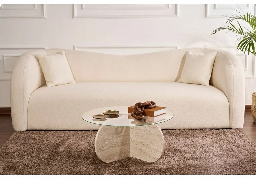 Aeris Travertine dohányzóasztal