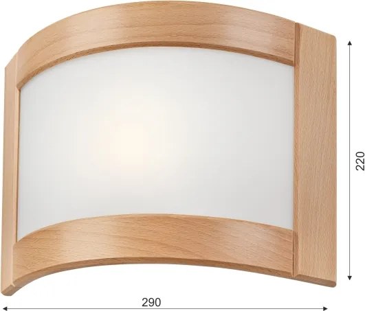 Fali lámpa ELODIE 1xE27/60W/230V