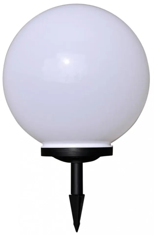 2 db kültéri gyalogjáró LED-lámpa cölöppel 40 cm