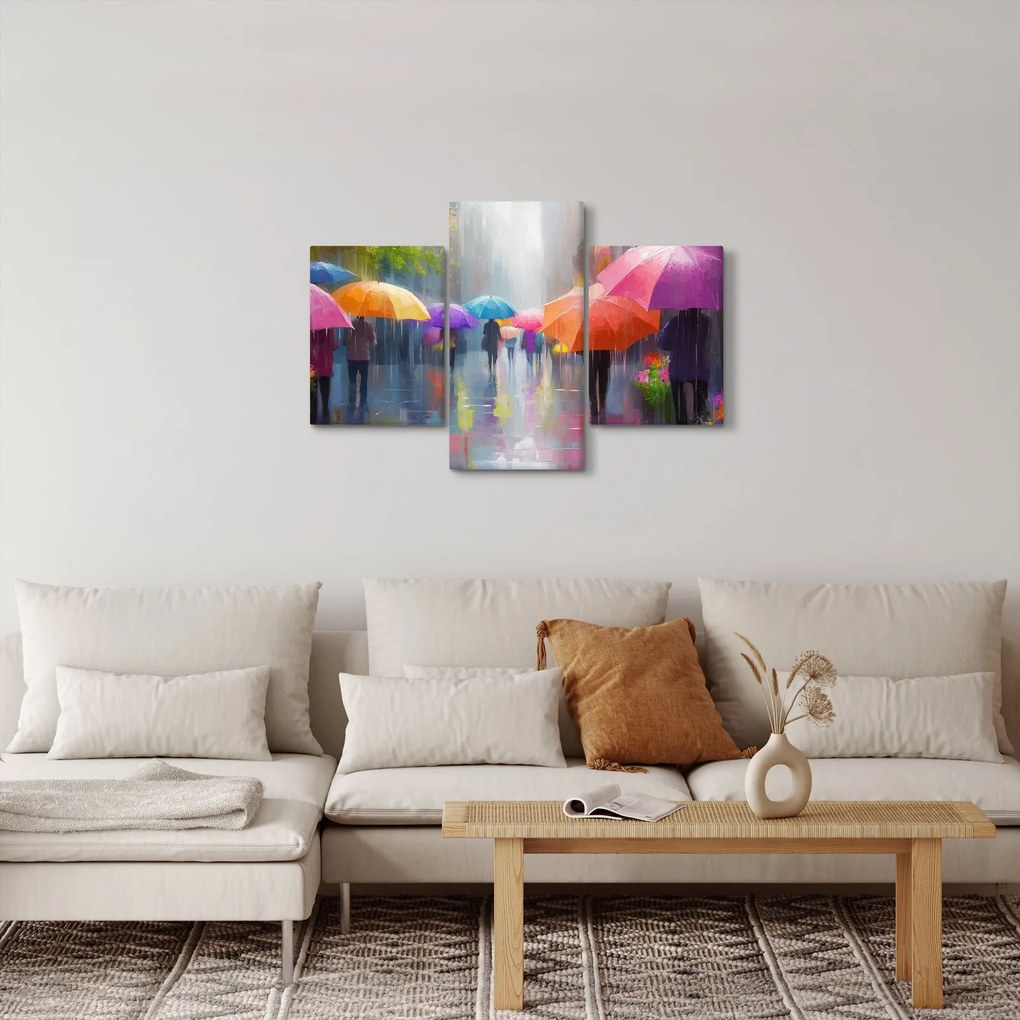 Kép - Esős nap (90x60 cm)