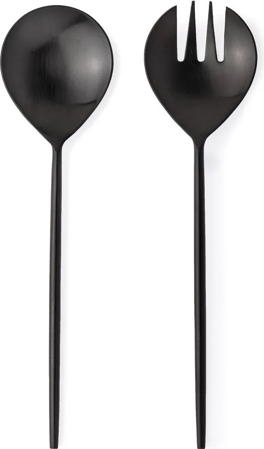 Rozsdamentes acél salátaszedő 2 db-os Bronte – Bizzotto