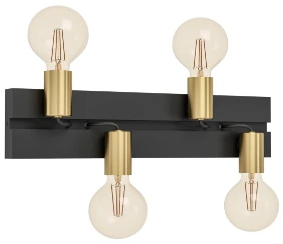 Eglo 900509 - Mennyezeti lámpa MACCHIONE 4xE27/10W/230V