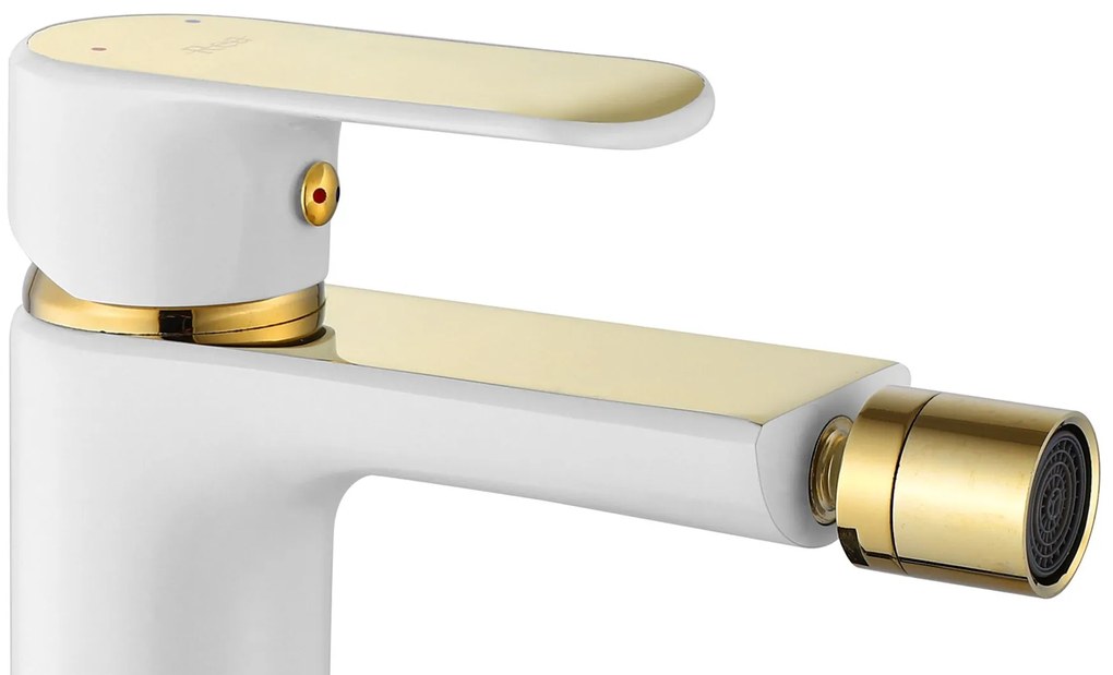 Bidé csap Rea Bloom White gold