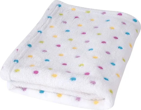 Milly babapléd, fehér 75x100 cm