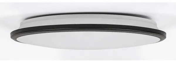 Rabalux 71128 ENGON LED mennyezeti lámpa 24W 230V 3000K fekete 38 cm