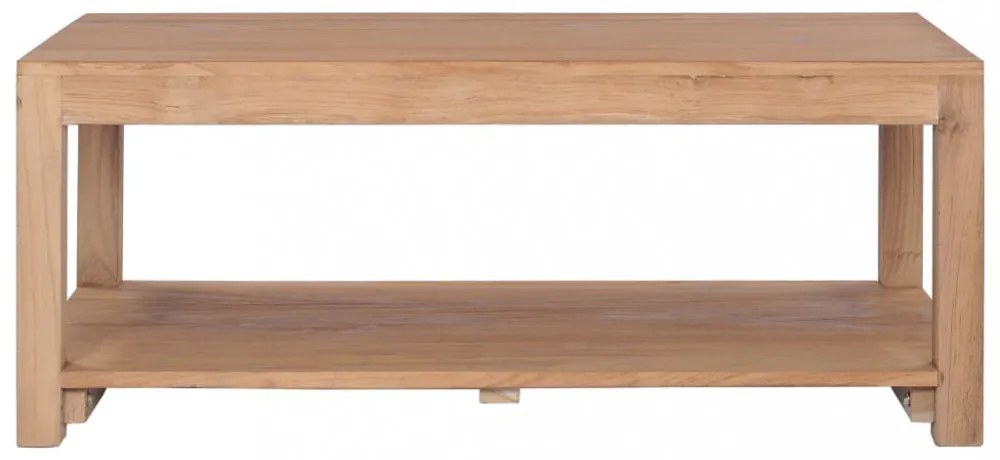 tömör tíkfa dohányzóasztal 100 x 50 x 40 cm