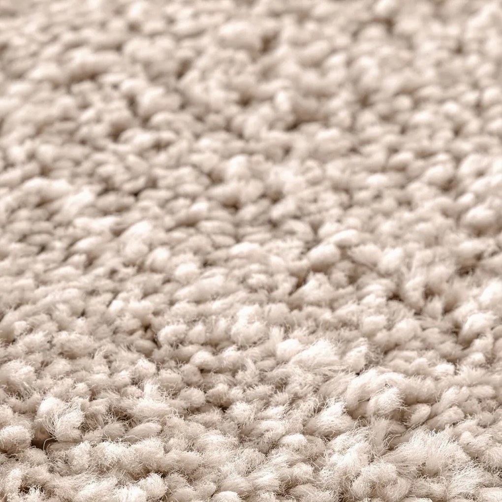 Csúszásmentes Fürdőszőnyeg Krém 60 x 90 cm PP