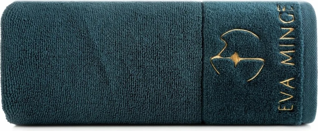 Törölköző 50x90 Gaia by Eva Minge Sötét Zöld Prémium 550gr