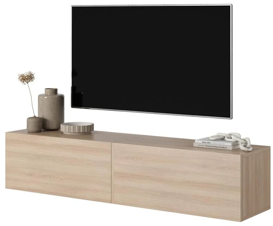 Tv szekrény/asztal Bakira 140 (linberg tölgy). 1099016
