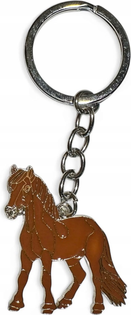 Ló Kulcstartó Barna Ló Kulcstartó medál nagy minőség