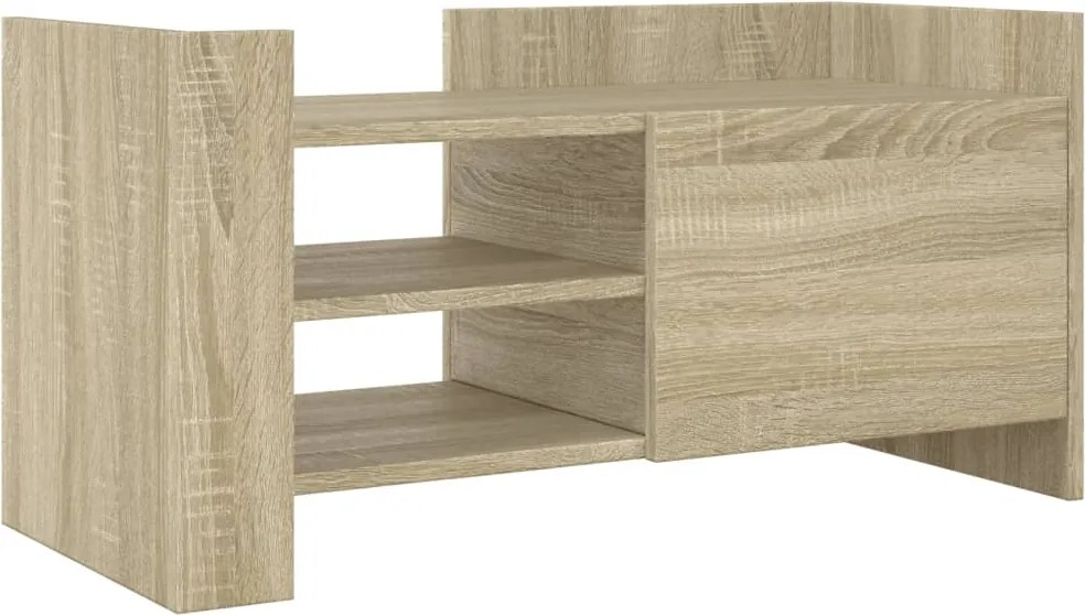 vidaXL sonoma tölgy színű szerelt fa TV-szekrény 80 x 35 x 40 cm