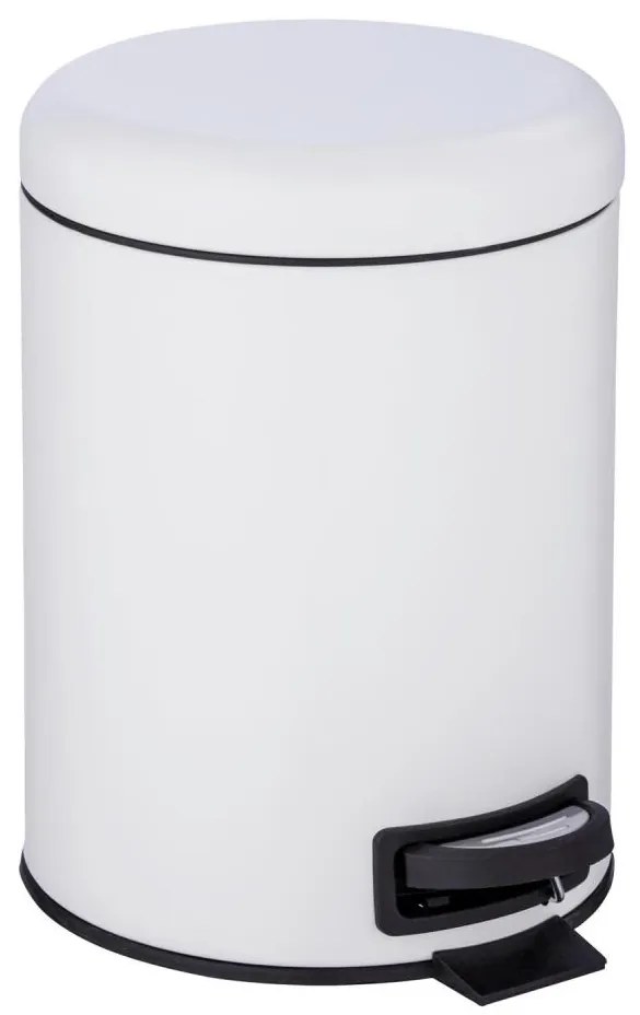 WENKO 24678100 - LEMAN kosár 21x24 cm fehér/fekete