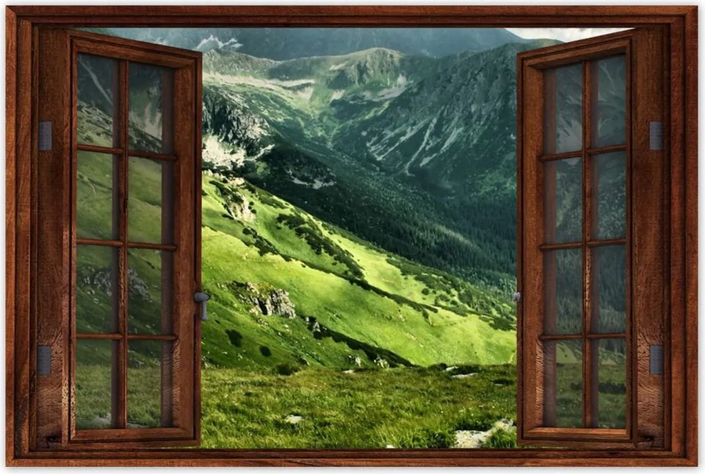 Poszterek 120x80 Tátra Lengyel hegyek Kilátás