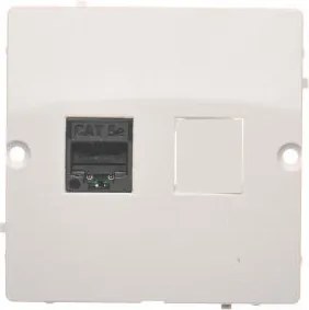 Simon Basic Számítógép aljzat RJ45 szimpla kat. 5e fehér BMF51.02/11