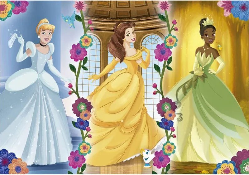 Disney Hercegnők Elegant 104 db-os puzzle Clementoni
