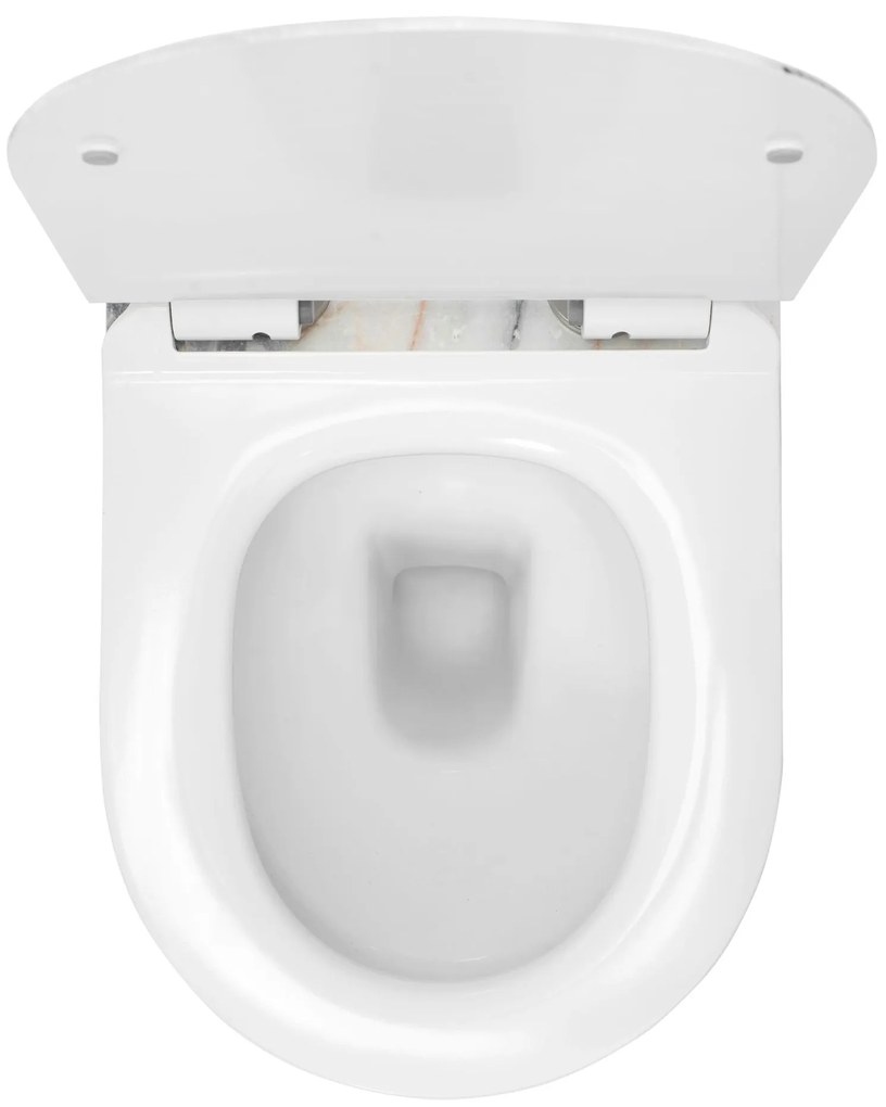 WC csésze Rea Carlos Slim Granit Shiny