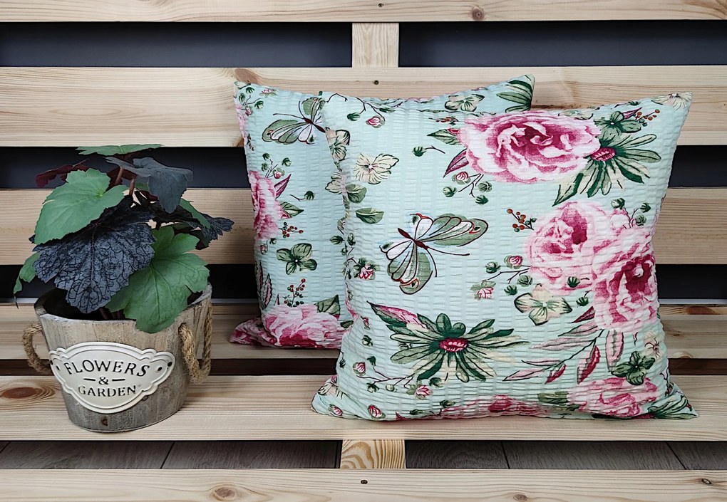 Prémium kéreg párnahuzat 40x40 pamut lengyel