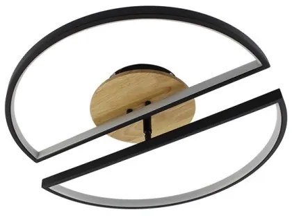 LED Dimmelhető mennyezeti lámpa LED/75W/230V 3000-6500K + távirányítás