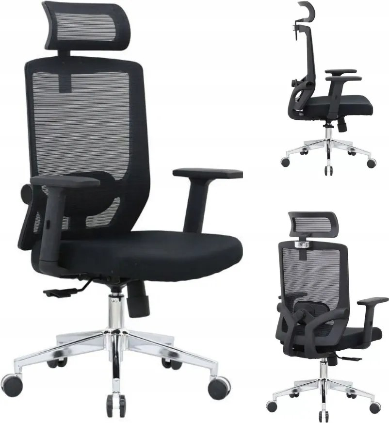 Neoseat Brenda ergonomikus irodai szék, fekete