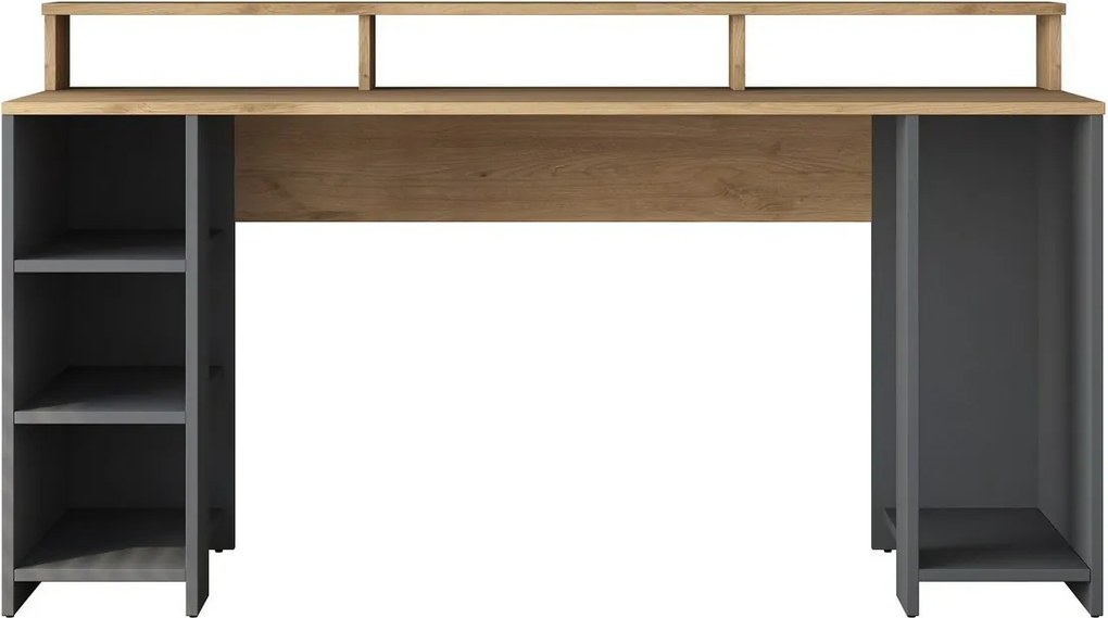 Hamin Walnut and Anthracite íróasztal